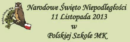 11 listopada w Polskiej Szkole MK